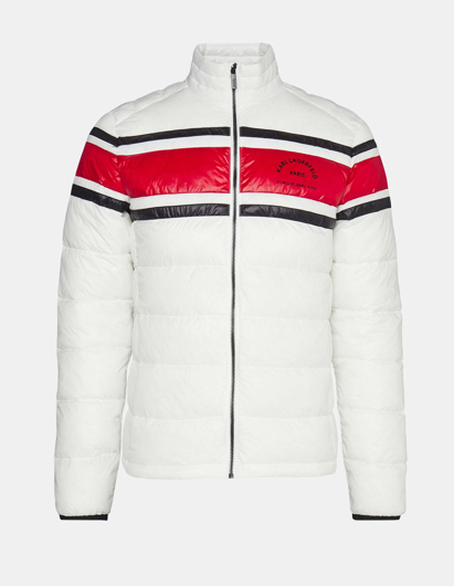 Picture of Karl Lagerfeld Stripe Puffer Jacket