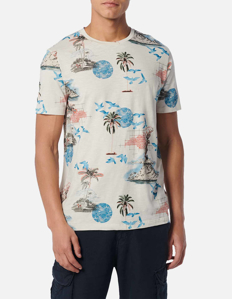 Picture of No Excess Sand Pacific Print Tee