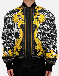 Picture of Versace Graffiti Baroque Jacket