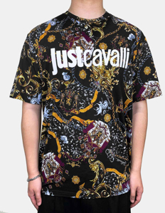 Picture of Just Cavalli Iconic Shields Regular Tee