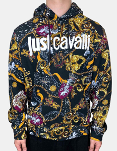 Picture of Just Cavalli Iconic Shields Hooded Sweatshirt