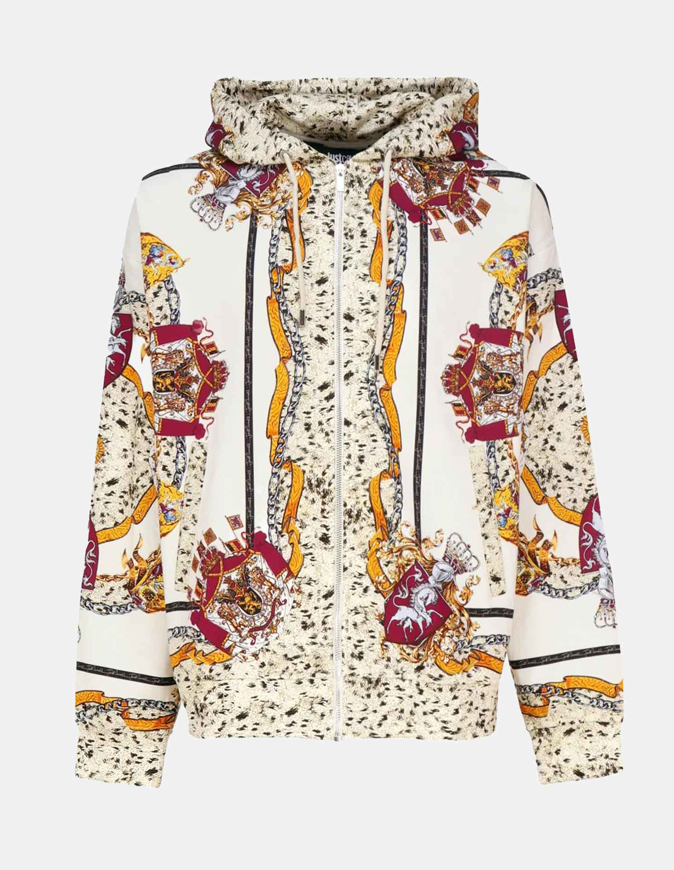 Picture of Just Cavalli Iconic Shield Panel Sweat Jacket