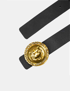 Picture of Just Cavalli Gold Tiger Emblem Belt