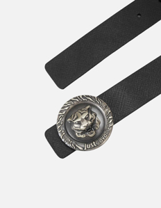 Picture of Just Cavalli Silver Tiger Emblem Belt