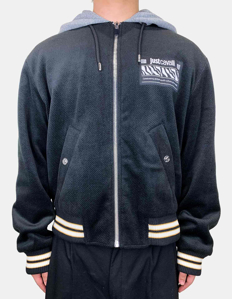 Picture of Just Cavalli Logo Hooded Jacket