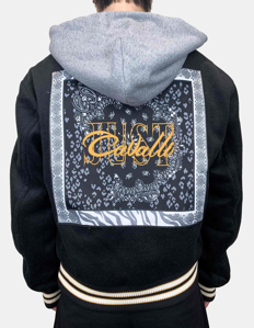 Picture of Just Cavalli Logo Hooded Jacket