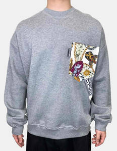 Picture of Just Cavalli Icon Shield Pocket Sweatshirt