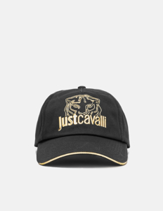 Picture of Just Cavalli Gold Logo Tiger Cap