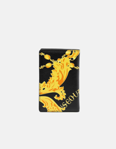 Picture of Versace Chain Baroque Bifold Card Holder