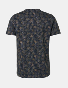 Picture of No Excess Olive Floral Print Tee