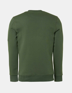 Picture of No Excess Green Zip Detail Sweatshirt