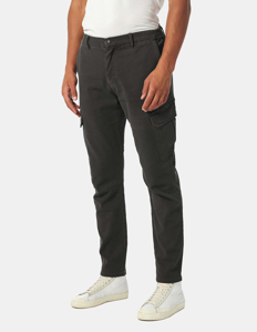 Picture of No Excess Black Stretch Cargo Pants