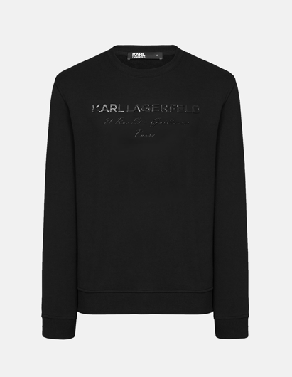 Picture of Karl Lagerfeld Embossed Logo 21 Rue Sweatshirt