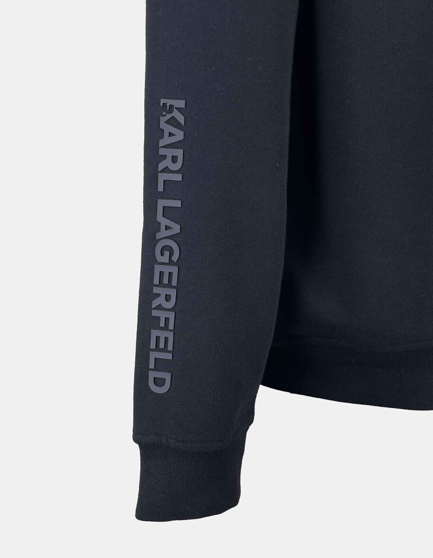 Karl Lagerfeld Embossed Address Sweatshirt - George Harrison | Designer ...